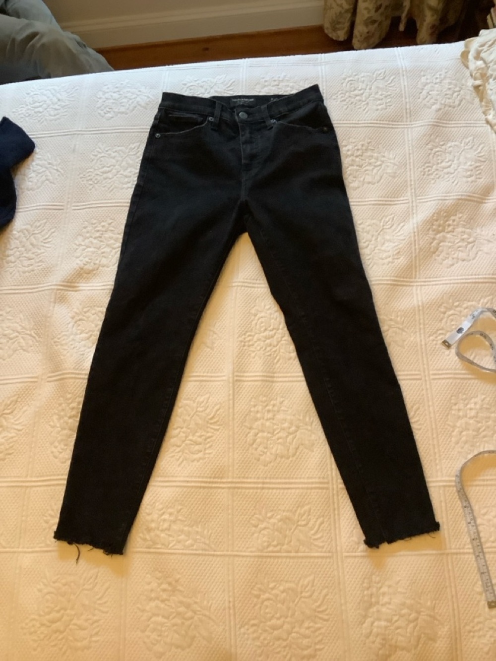 Lucky Brand High Rise Bridgette Black Cropped Jeans - Picture 4 of 11